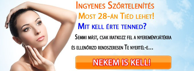 Ingyenes szörtelenítés